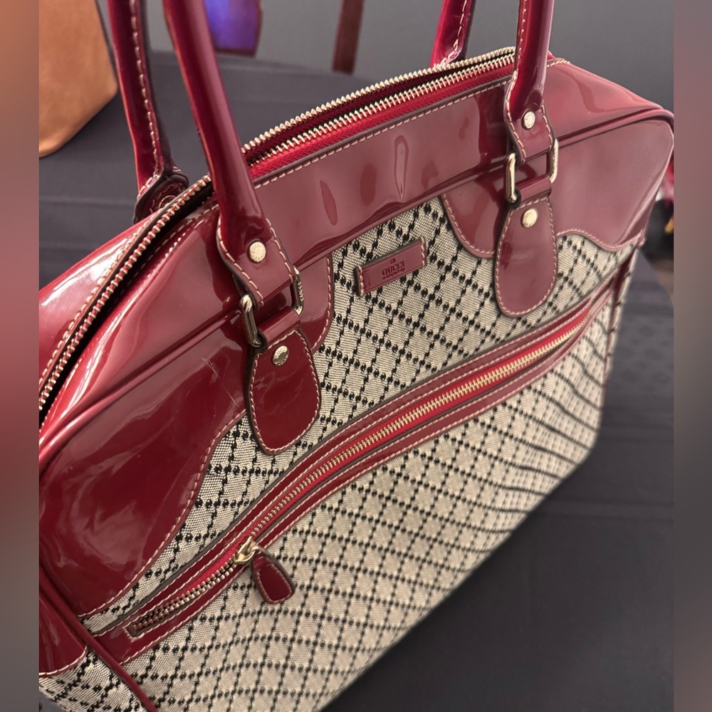 Gucci 231838 Diamante Boston Duffle Bag - Picture 9 of 13